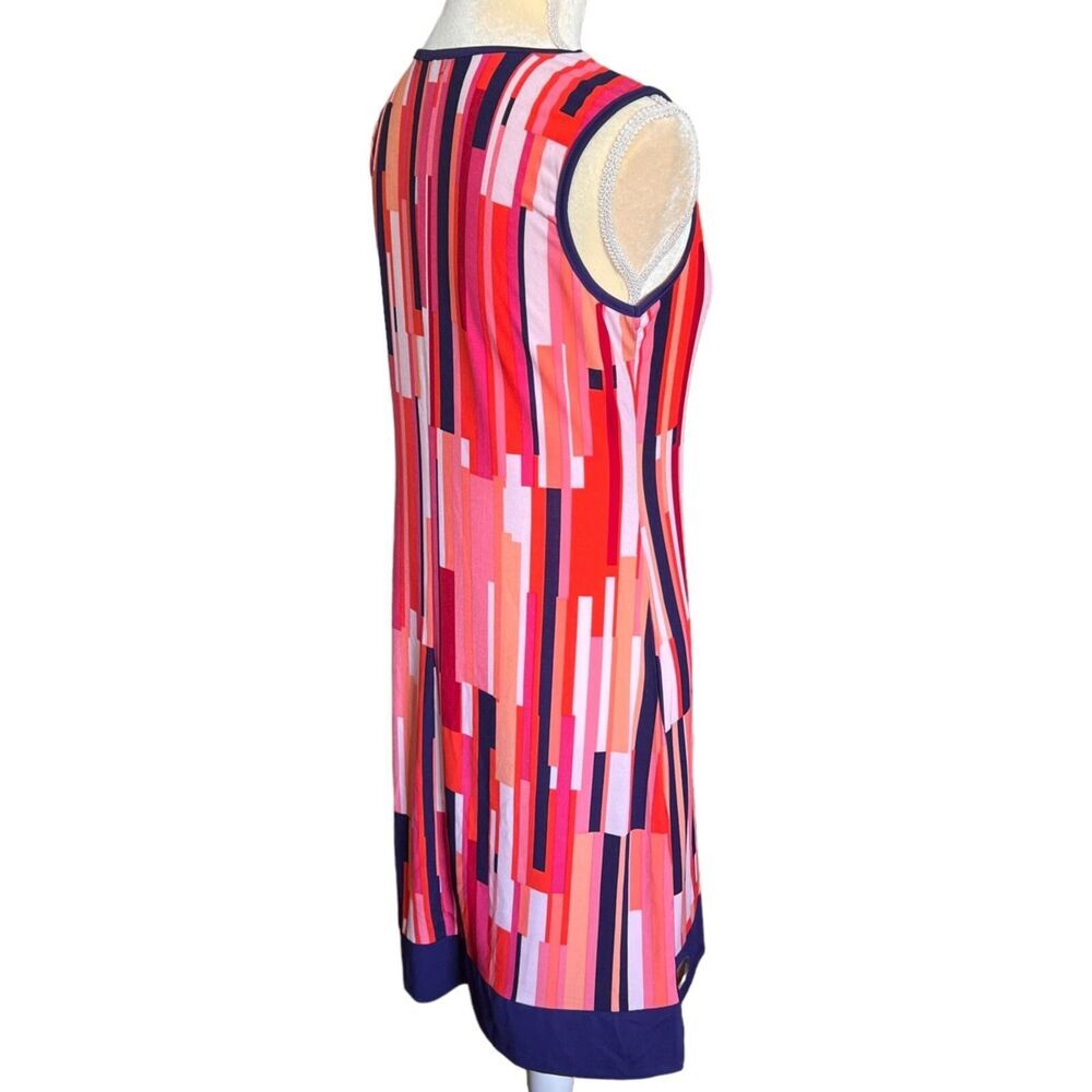 Cure Women's Colorful Striped Sleeveless Dress Size M Comfortable‎ and stretchy - Picture 4 of 16